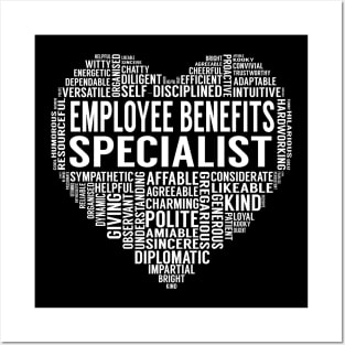 Employee Benefits Specialist Heart Posters and Art